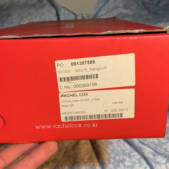 Rachel cox Korean designer shoes size 230 or 6.5 US - Picture 4 of 4